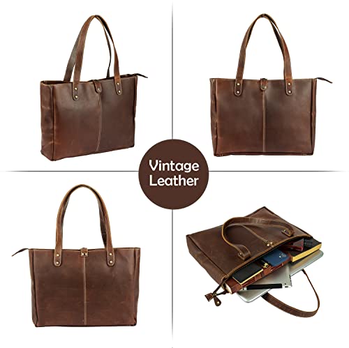 vintage crafts Buffalo Leather Handbags for Women Tote Bags Shoulder Bag Top Handle Satchel Bags Purse