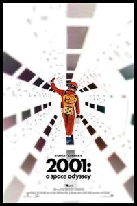 2001: a space odyssey – (24″ x 36″) movie poster an authentic posteroffice print with holographic sequential numbering.