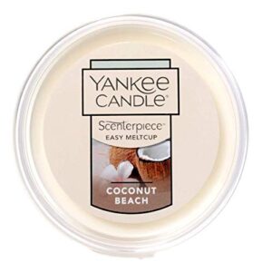 yankee candle coconut beach scenterpiece easy meltcup, fresh scent