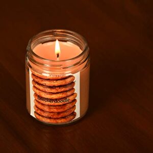 The Candle Daddy Richly Scented Candles - 6oz Aromatherapy Jar Candle (Snickerdoodle) Made in USA