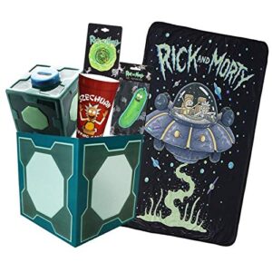 rick and morty collectibles | collector’s looksee box | throw blanket and more