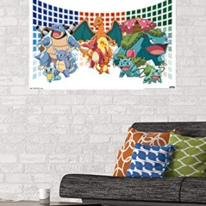 Trends International Pokémon - Trio Evolutions Wall Poster, 22.375" x 34", Unframed Version