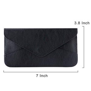 XEYOU Women's Card Wallet Envelope Style Credit Card Holder Cute Cash Wallet for Ladies