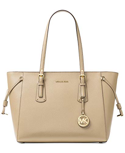 Michael Kors Voyager Medium Multi Function Top Zip Tote, Oat