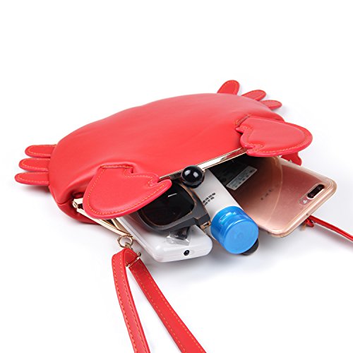 Freie Liebe New Unique Animal Design Dinosaur Crab Cross Body Bags Clutch Purses Novel Shark Flamingo Shoulder Messenger Bag