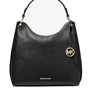 Michael Kors Women's Joan Large Slouchy Shoulder Bag Style 35S1GV9L3L (Black)