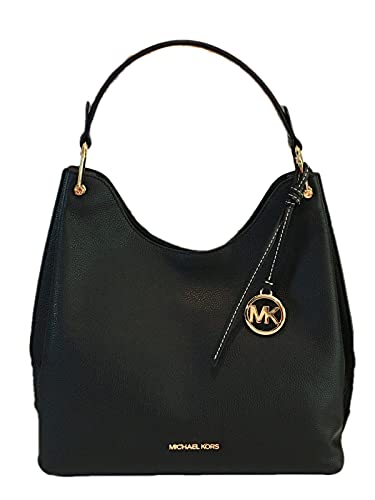 Michael Kors Women's Joan Large Slouchy Shoulder Bag Style 35S1GV9L3L (Black)