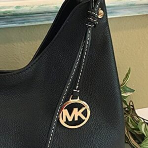 Michael Kors Women's Joan Large Slouchy Shoulder Bag Style 35S1GV9L3L (Black)