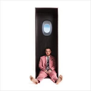 swimming – mac miller – hip-hop album cover poster – measures 12 x 12 inches