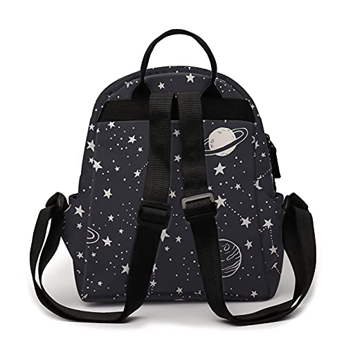 LOOMILOO Mini Backpack for Girls, Cute Small 3D Printed Bookpacks Durable Waterproof Polyester Purse Kavaii Bags for Women,Teen,Kids,Todders (32)