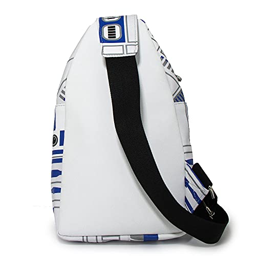 Buckle Down Star Wars Bag, Sling, R2-D2, Bounding, Vegan Leather