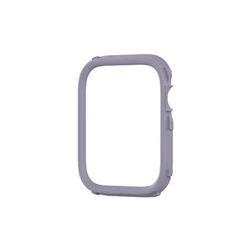 RhinoShield CrashGuard NX Extra Rim [ONLY] Compatible with Apple Watch SE & Series 6/5 / 4 [44mm] & Series 3/2 / 1 [42mm] | Additional Accessory Apple Watch Case - Lavender