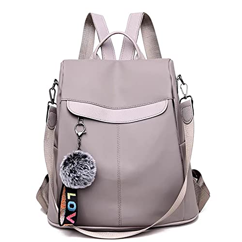 COFIHOME Backpack Purse Waterproof Shoulder Bag Contrast Color Anti-theft Purse for Women