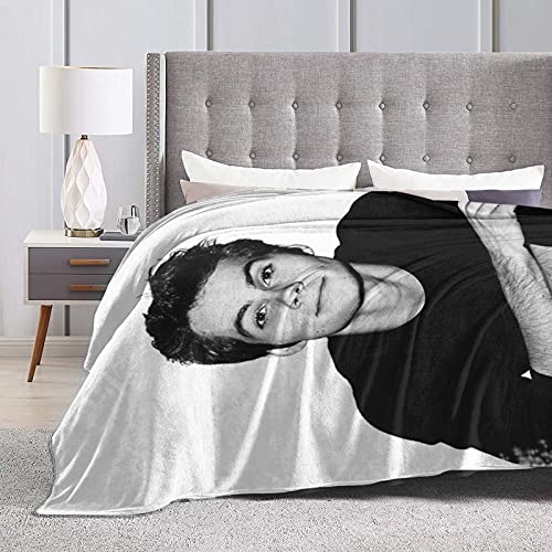 Gadimen Dylan O'Brien Throw Blanket, Super Soft Lightweight Flannel Fleece Blankets for Bed Couch Sofa, All Season Warm Cozy Fuzzy Plush Microfiber Blanket for Hot Sleepers 50x40 inches