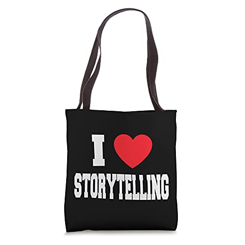 I Love Storytelling Tote Bag