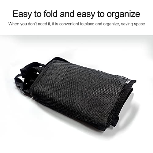 Car Trunk Organizer and Storage, Backseat Hanging Organizer, Super Capacity, Durable, Trunk Organizer for SUV, Van (Black)