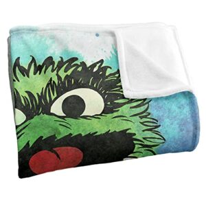 Sesame Street Can It Officially Licensed Silky Touch Super Soft Throw Blanket 36" x 58"