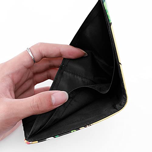 G-Ahora Anime Bifold Leather Wallet Purse Credit Card Holder Pikachi Coin Purse for Teen Boys Girls Kids(WC 4)