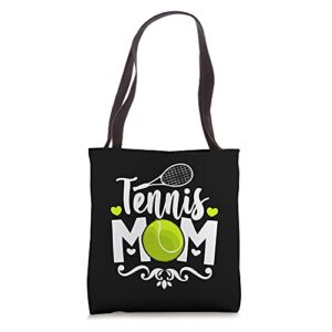 tennis mom tote bag