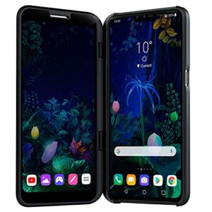 lg v50 dual screen case – dualscreen 6.2″ oled fhd display case for lg v50 thinq 5g smartphone, original cover lm505n (case only) – black