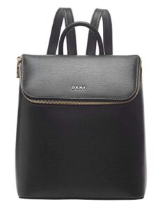 dkny womens dkny bryant tz backpack, black/gold, one size us