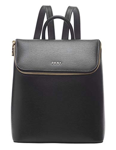 DKNY womens Dkny Bryant Tz Backpack, Black/Gold, One Size US