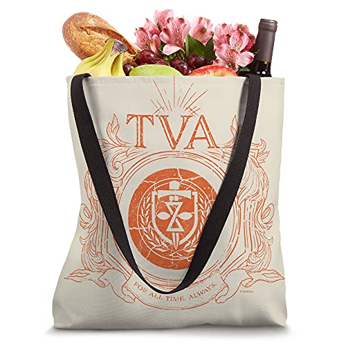 Marvel Loki Time Variance Authority TVA Crest Tote Bag