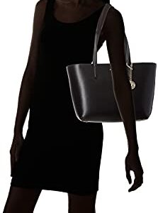 DKNY womens Dkny Bryant Md Tote, Black/Gold, One Size US