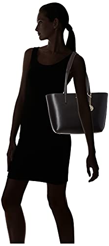 DKNY womens Dkny Bryant Md Tote, Black/Gold, One Size US