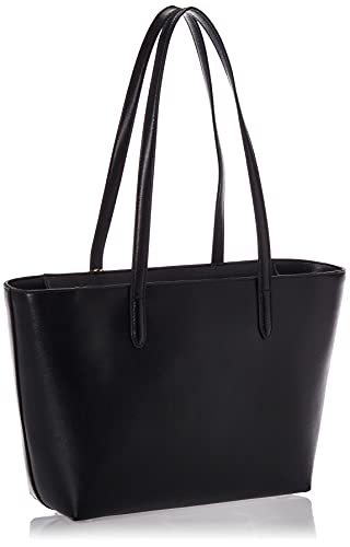 DKNY womens Dkny Bryant Md Tote, Black/Gold, One Size US