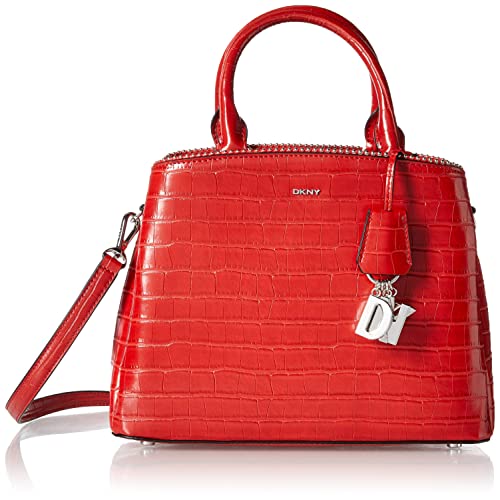 DKNY Paige MD Satchel, Bright RED