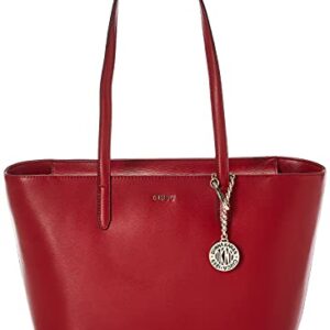 DKNY womens Dkny Bryant Md Tote, Bright Red, One Size US