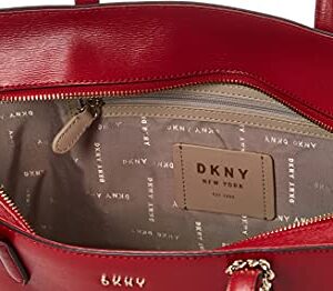 DKNY womens Dkny Bryant Md Tote, Bright Red, One Size US