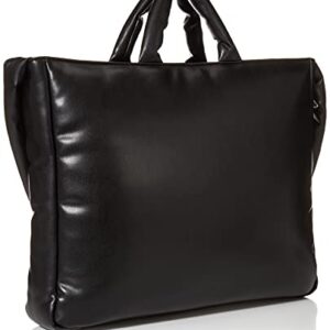 The Drop Women's Winnie Padded Messenger Tote Bag, Black, One Size