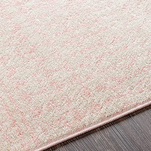 Artistic Weavers Chester Boho Moroccan Area Rug,2' x 3',Blush/Light Gray