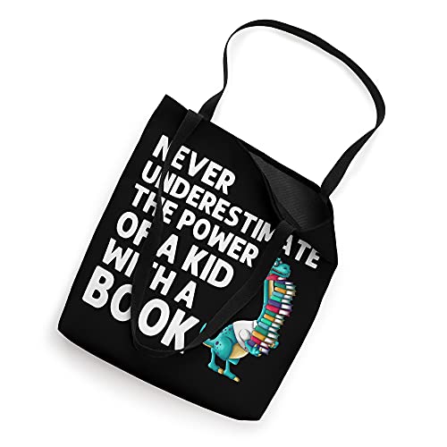 Funny Reading Books Gift For Kids Boys Girls Story Reader Tote Bag