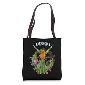 wiccan gifts for women wicca shirt cauldron wicca floral tote bag