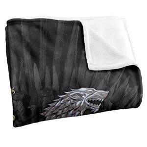 Game of Thrones Blanket, 36"x58", Chrome House Sigils, Silky Touch Super Soft Throw Blanket