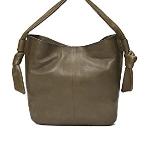 Frye womens Nora Knotted Hobo, Khaki, One Size US