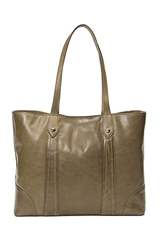 Frye womens Melissa Shopper Tote Bag, Khaki, One Size US