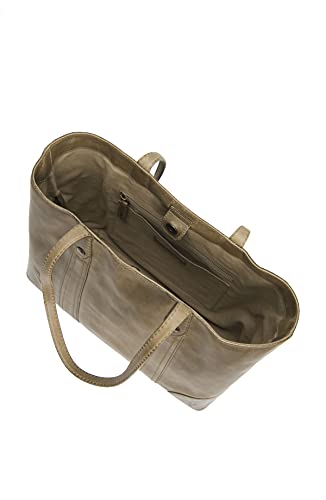 Frye womens Melissa Shopper Tote Bag, Khaki, One Size US