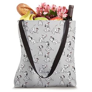 Disney Classic 101 Dalmatians Puppies Soft Grey Tote Bag