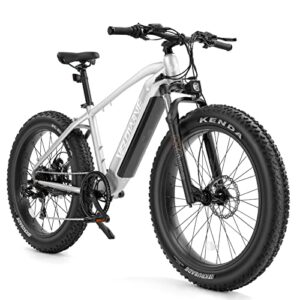 velowave electric bike adults 750w bafang motor 48v 15ah lg cells battery,26″ x 4.0″ fat tire ebike 28mph snow beach mountain electric bicycle shimano 7-speed