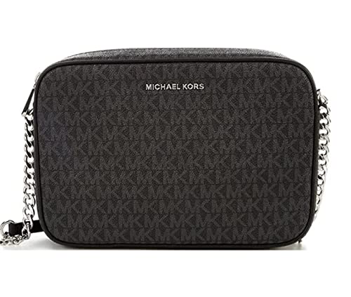 Michael Kors Jet Set Large East/West Crossbody Black One Size