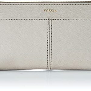 Fossil Women's Tara Leather Zip Around Clutch Wallet