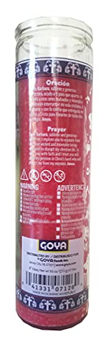 Staci19 Saint Barbara (Santa Barbara) Red Devotional Candle