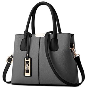 chicarousal purses and handbags for women leather crossbody bags women’s tote shoulder bag…