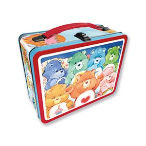 aquarius care bears fun box – sturdy tin storage box with plastic handle & embossed front cover – officially licensed care bears merchandise & collectible gifts