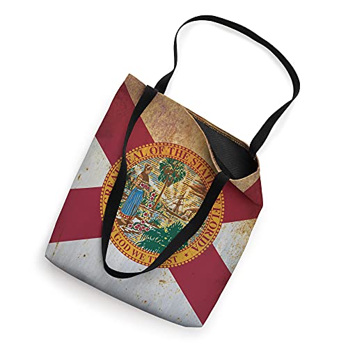 Florida Flag FL Grunge Tote Bag