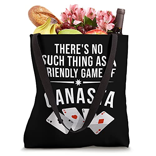 Funny Canasta Card Game Gift | Cute Rummy Player Men Women Tote Bag